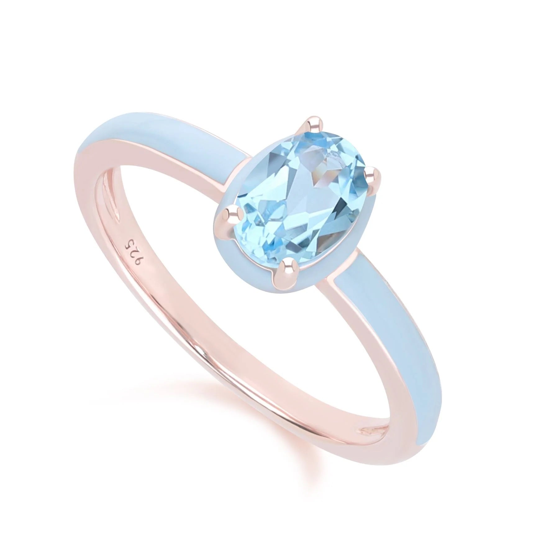 Chroma Aura Baguette Ring (Lavender Edition)
