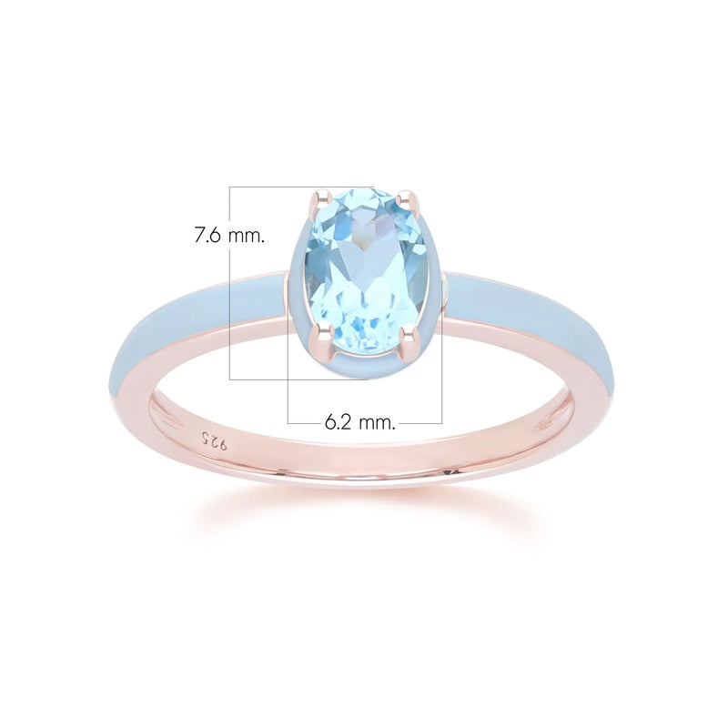 Chroma Aura Baguette Ring (Lavender Edition)