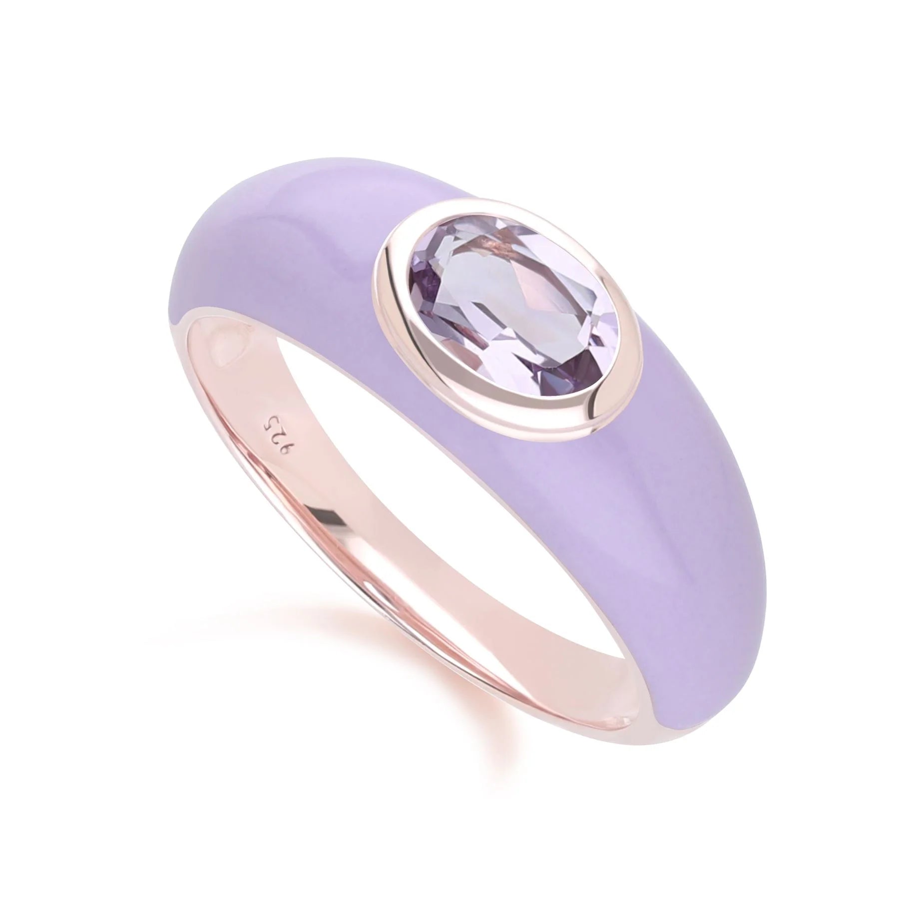 Azure Arc Baguette Dome Ring (Sky Edition)