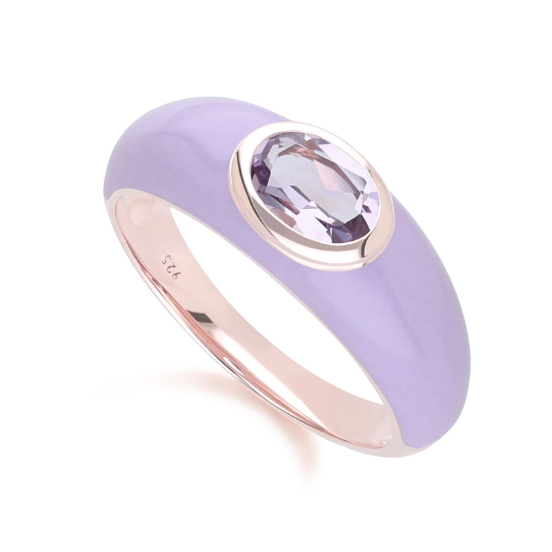 Azure Arc Baguette Dome Ring (Sky Edition)