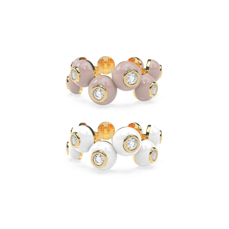 The Dopamine Overdose-Gold Ring set of 2