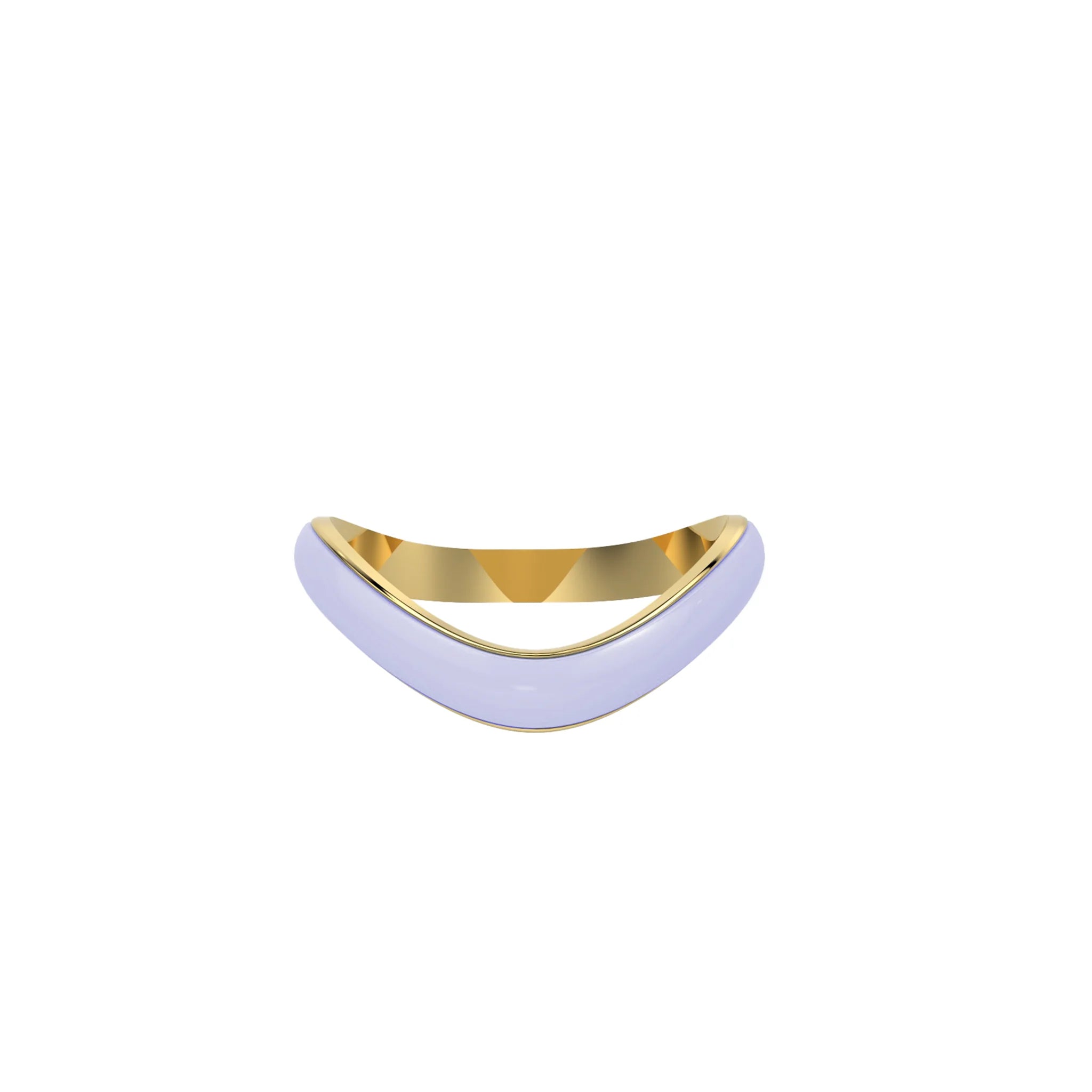 Liquid Tide Wave Ring