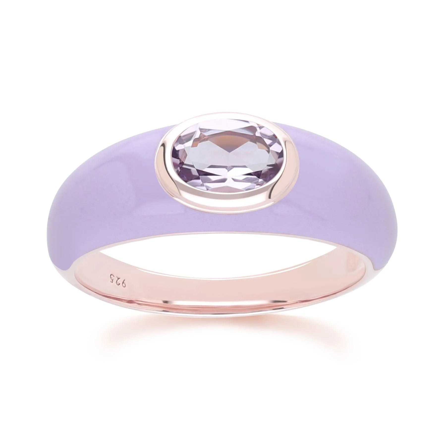 Azure Arc Baguette Dome Ring (Sky Edition)