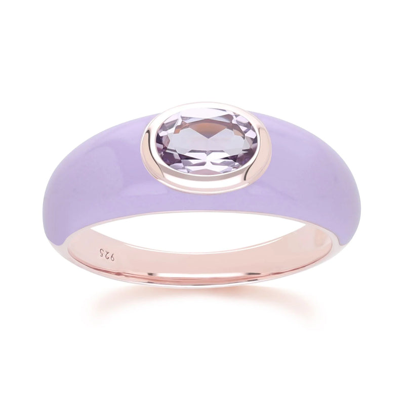 Azure Arc Baguette Dome Ring (Sky Edition)