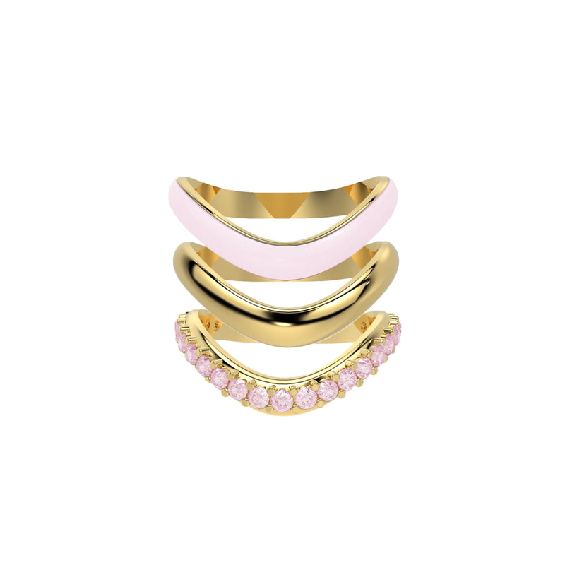 The Sugar Echo-Gold Ring Trio