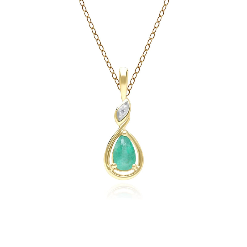 Lumina Oval Pendant (Emerald Edition)