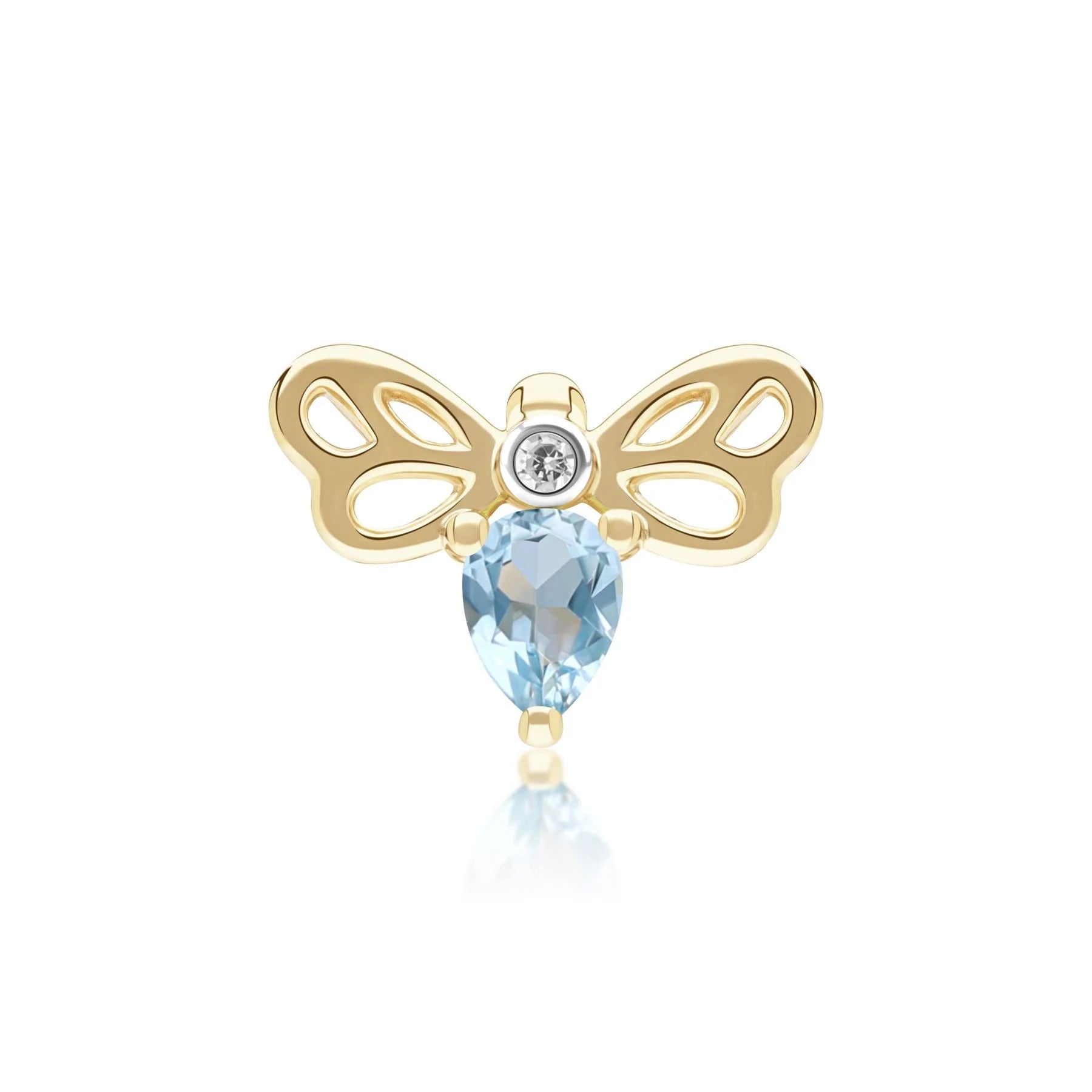 Lumina Butterfly Stud (Sky Edition)
