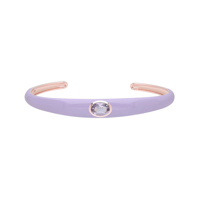 Azure Arc Cuff Bracelet