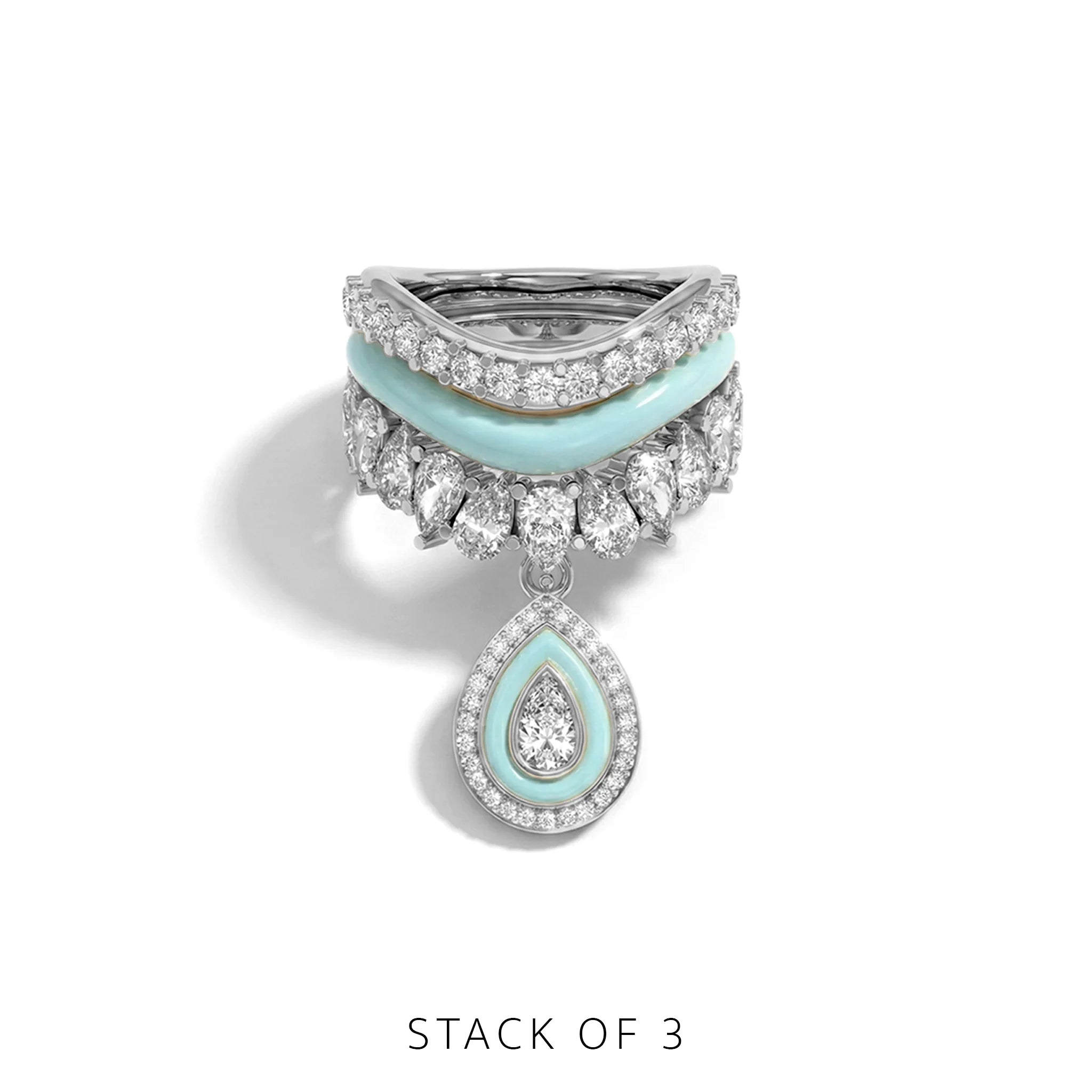 Varna-Volt Stacking Set (silver)