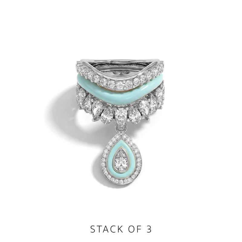 Varna-Volt Stacking Set (silver)