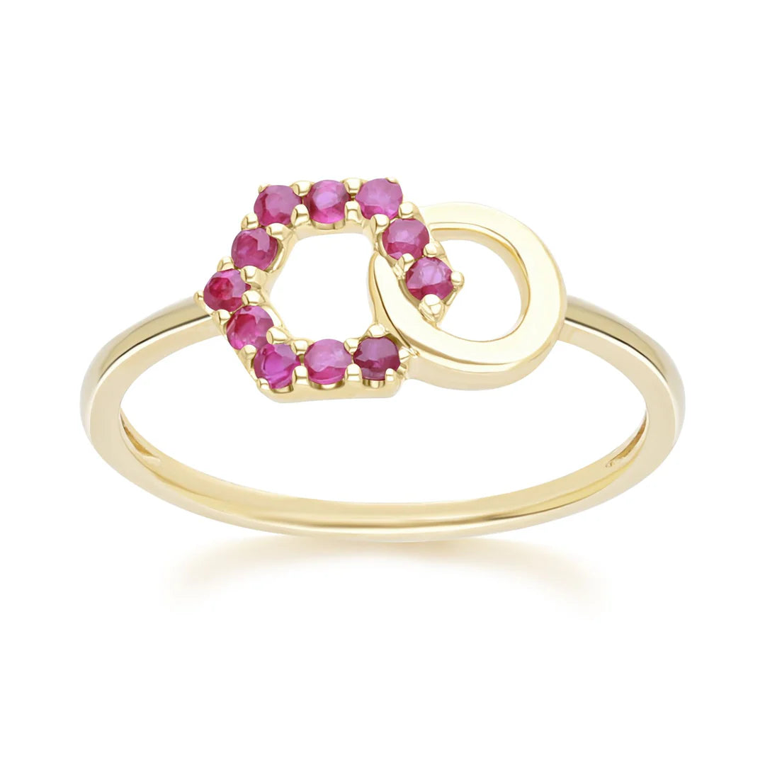 Apex Interlock Ring (Ruby Edition)