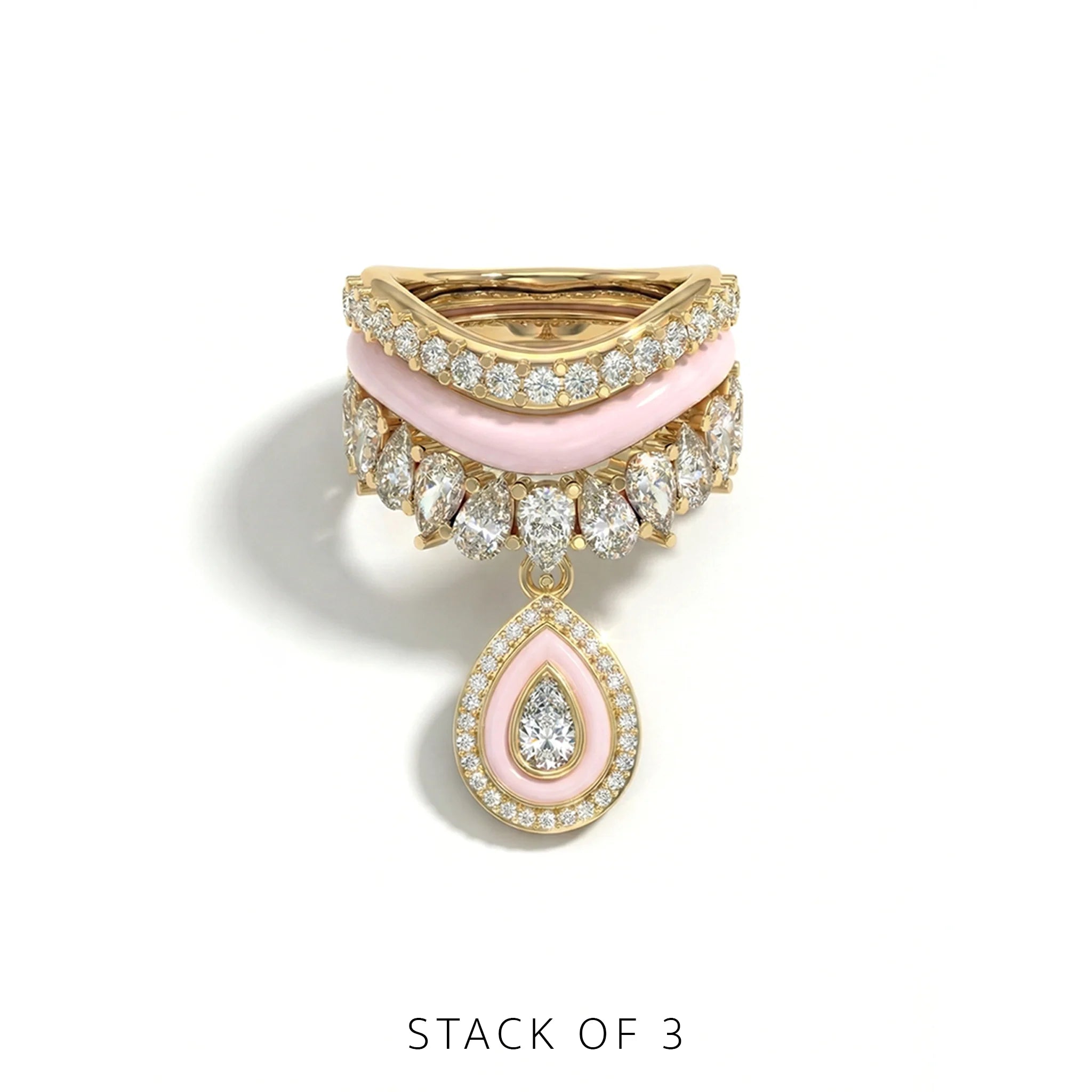Varna-Volt Stacking Set (gold)