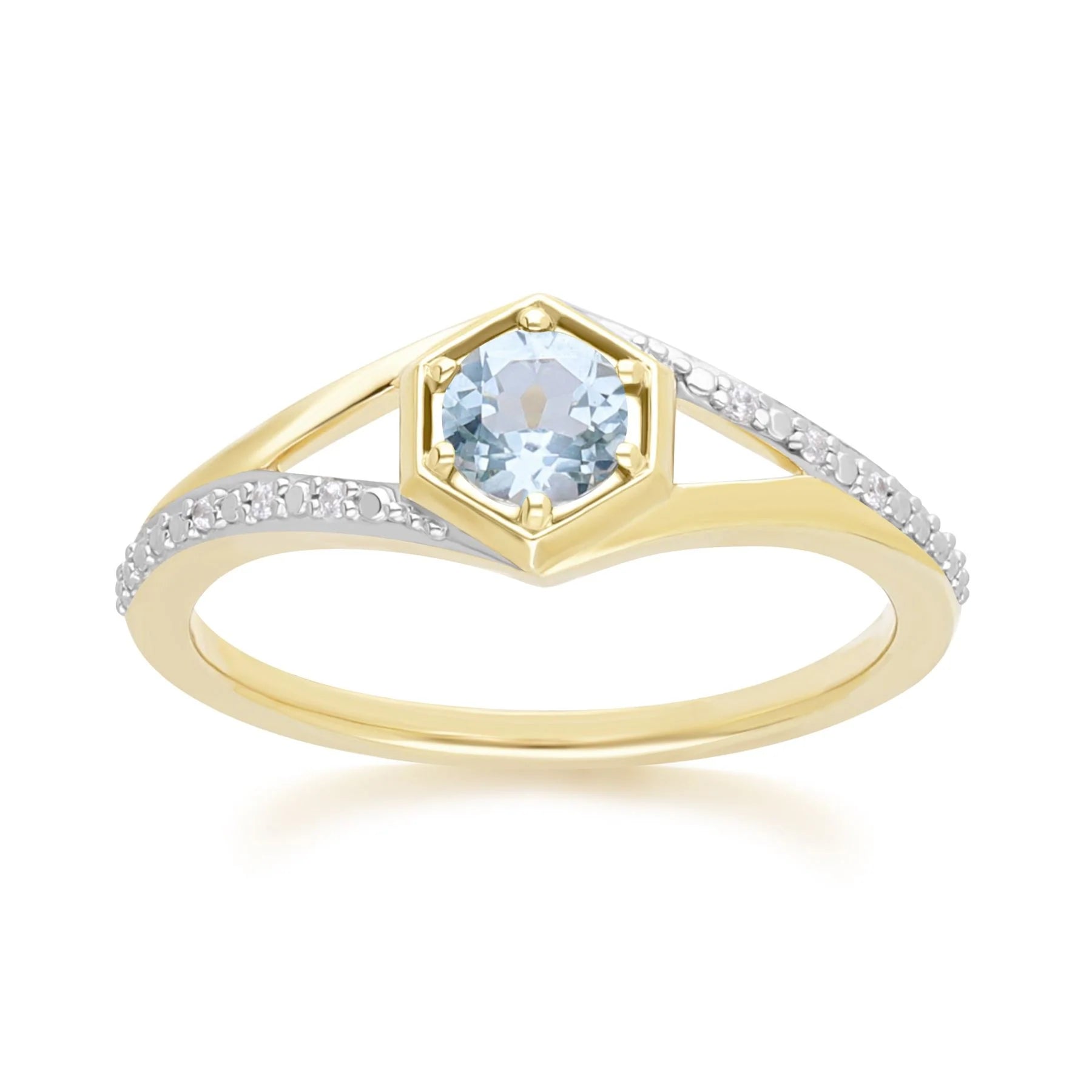 Apex Hexagon Ring (Olive Edition)