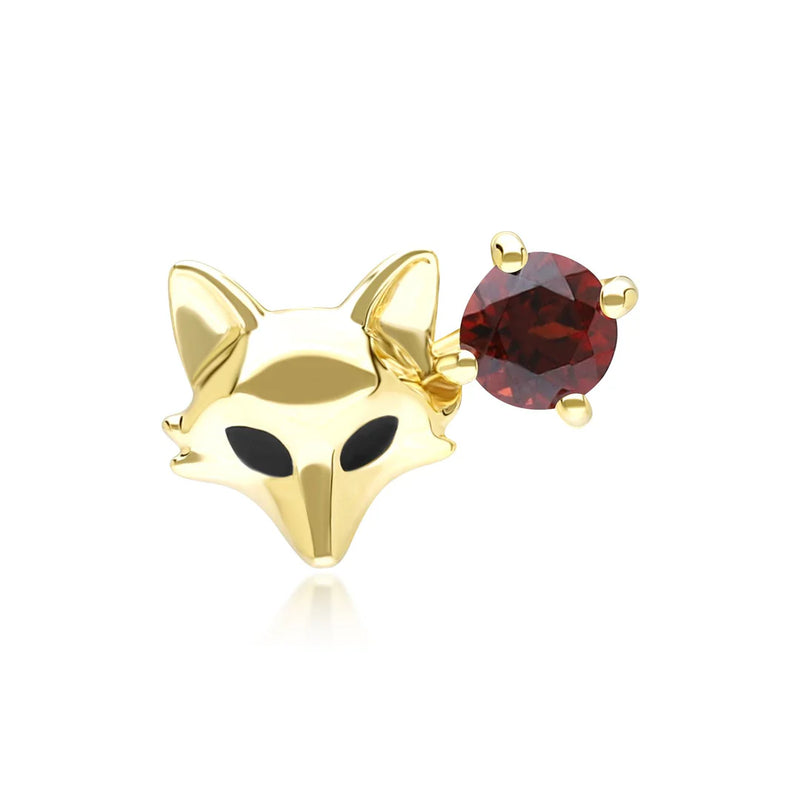 Lumina Fox Stud (Peridot Edition)