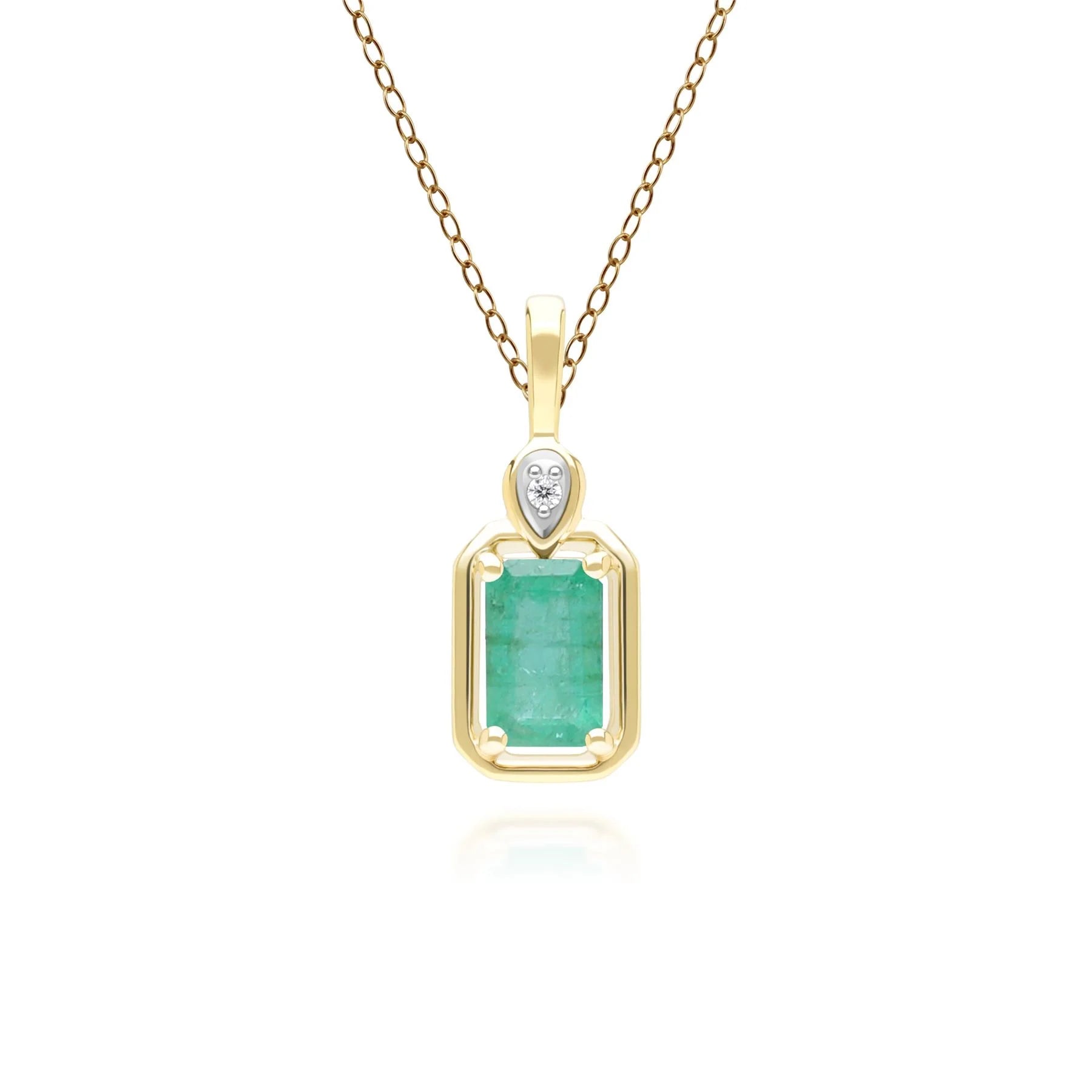Lumina Oval Pendant (Emerald Edition)