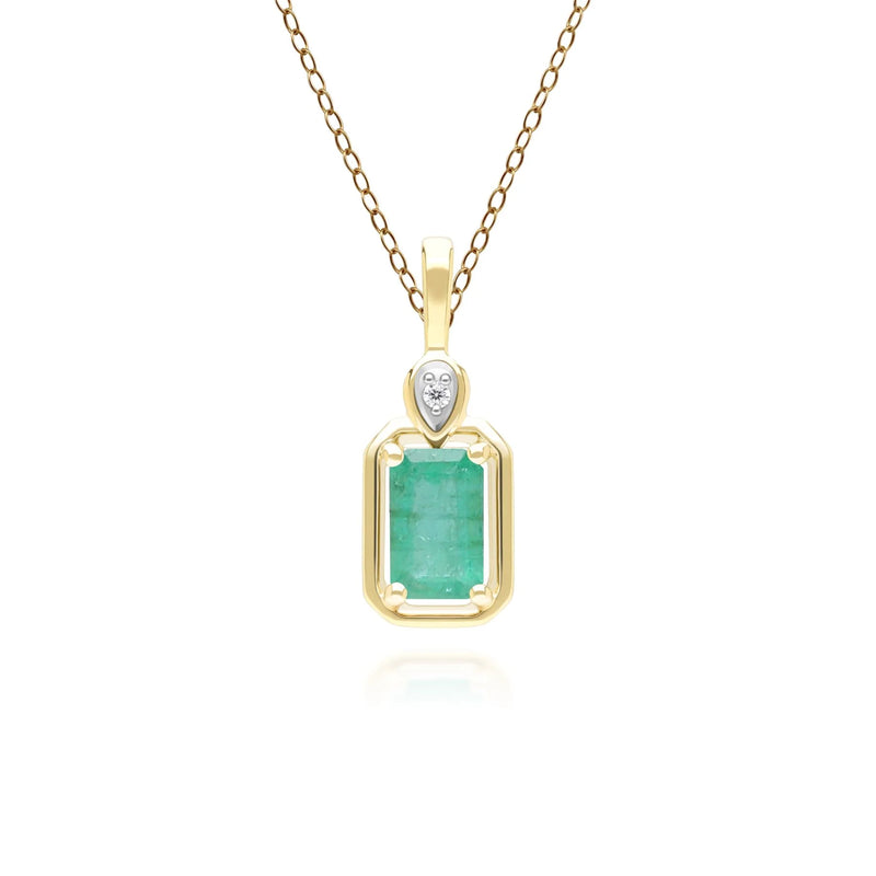 Lumina Oval Pendant (Emerald Edition)