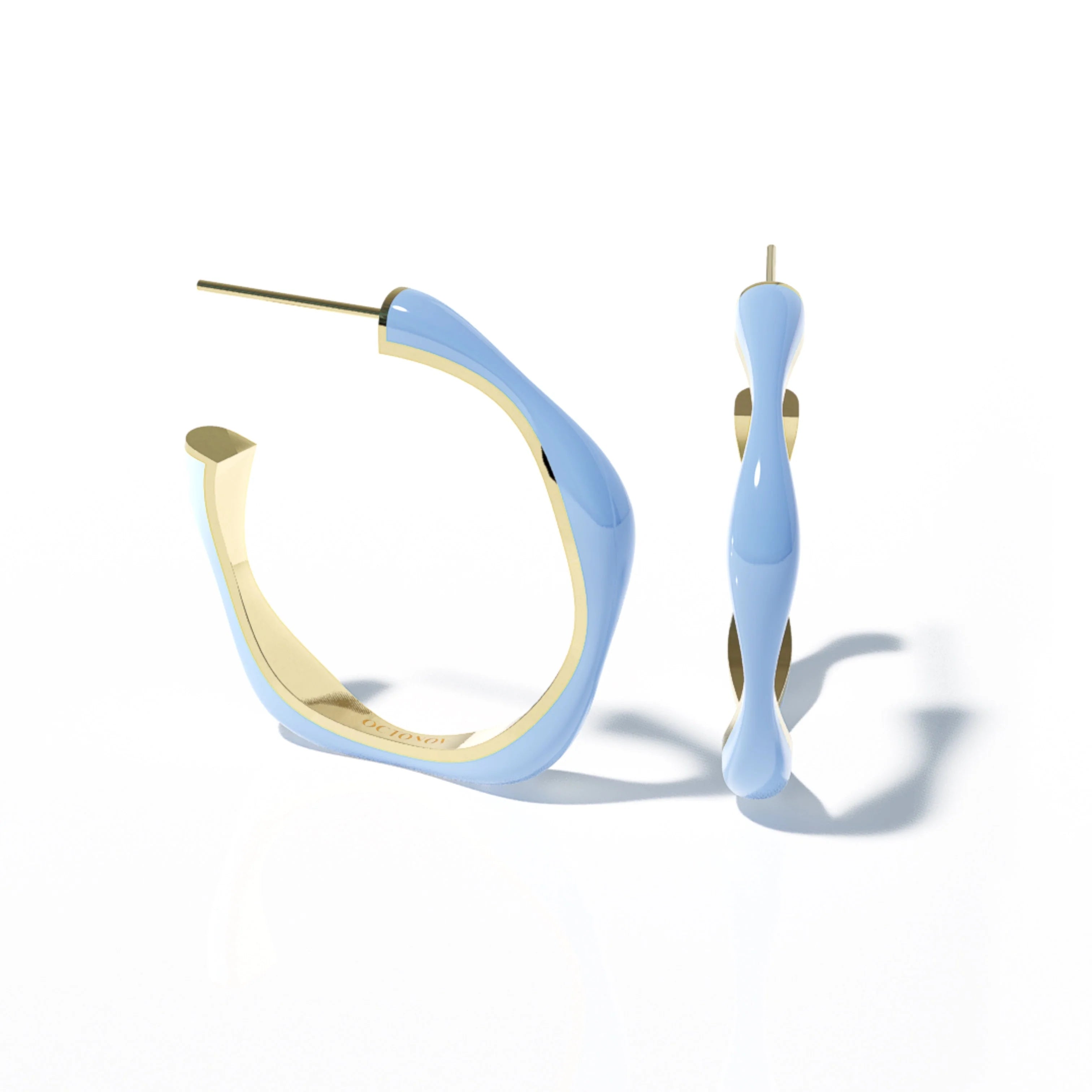 Sugar Overide Hoop Earrings (GOLD)