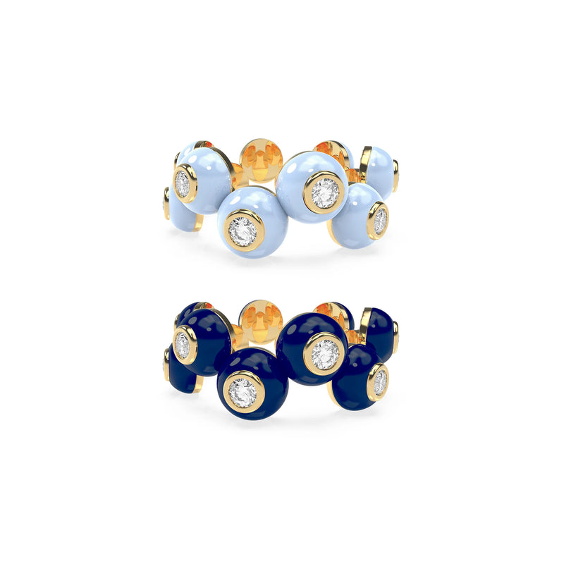 The Dopamine Overdose-Gold Ring set of 2