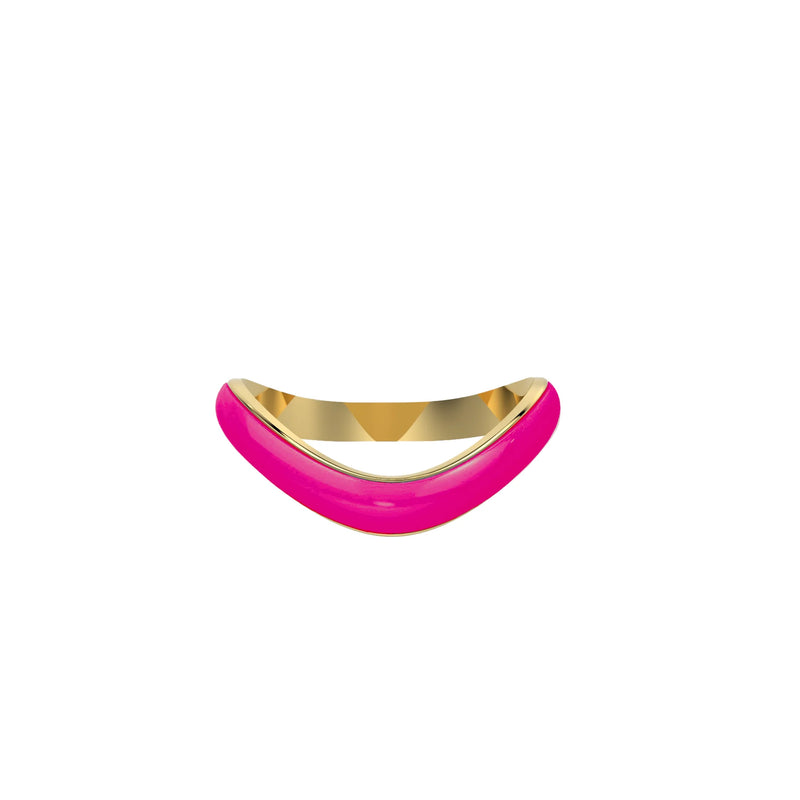 Liquid Tide Wave Ring