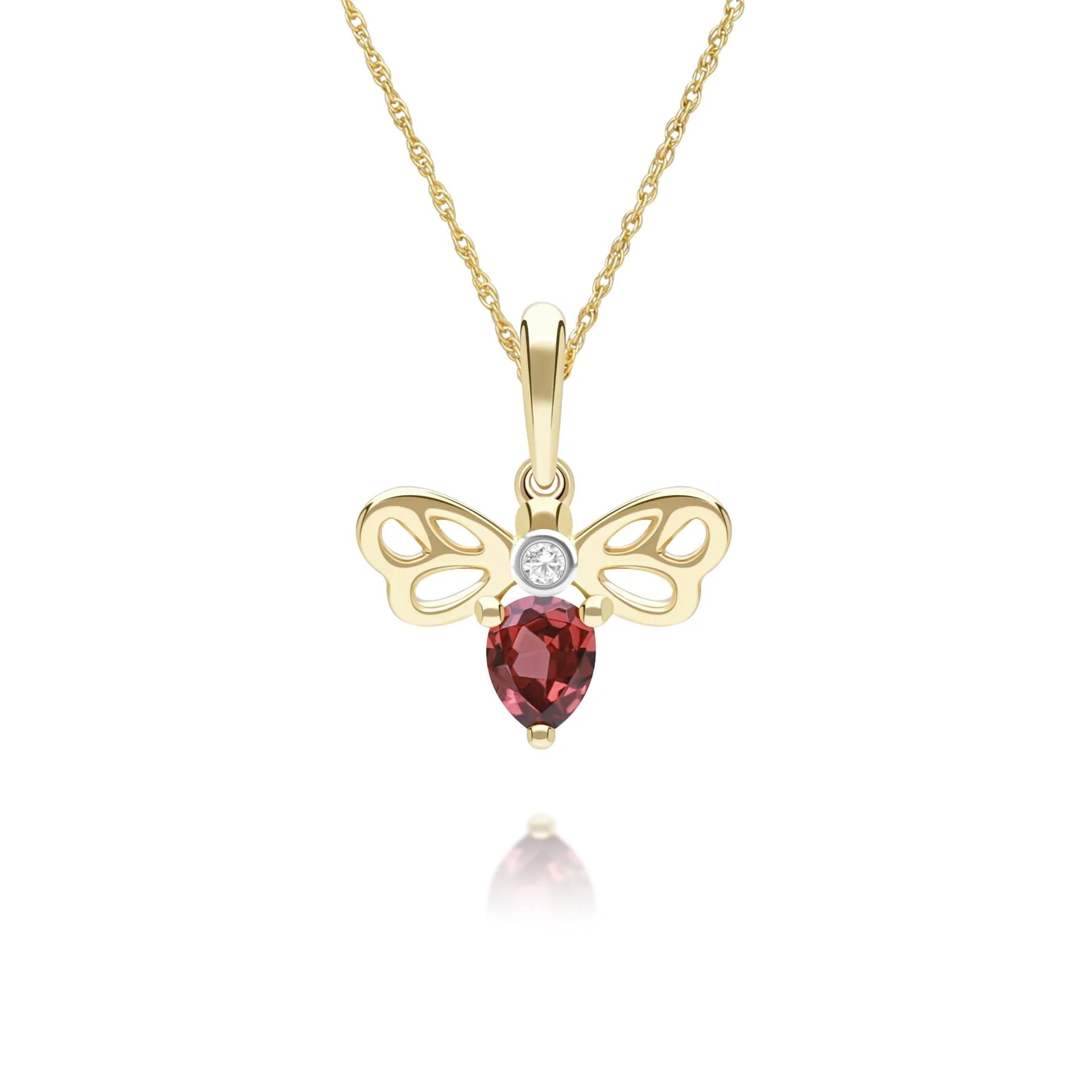 Lumina Butterfly Pendant (Olive Edition)