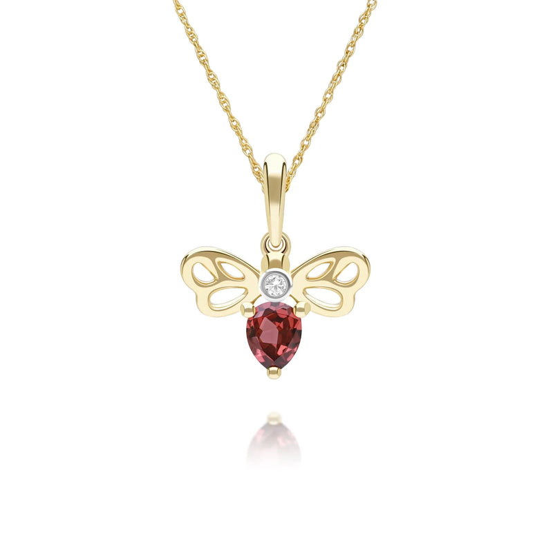 Lumina Butterfly Pendant (Olive Edition)