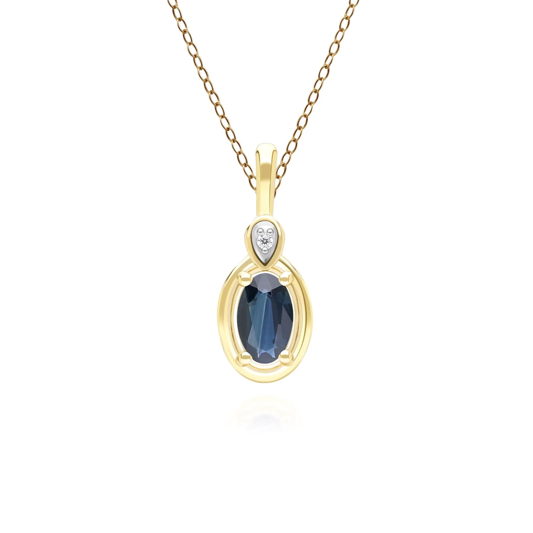 Lumina Oval Pendant (Emerald Edition)