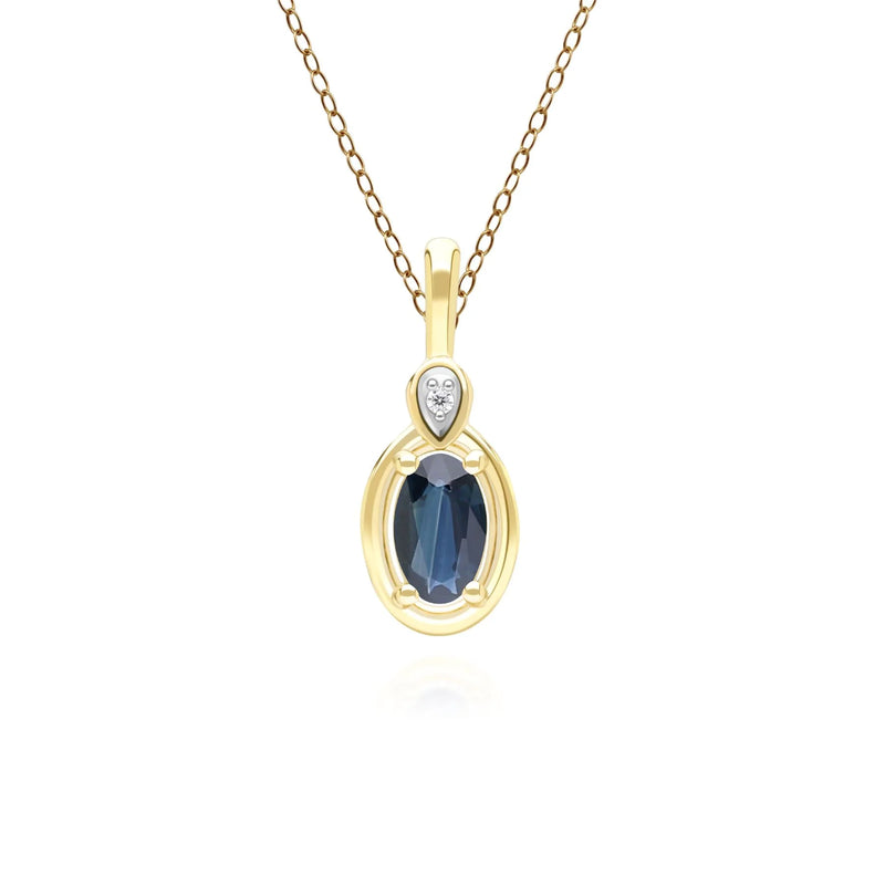 Lumina Oval Pendant (Emerald Edition)