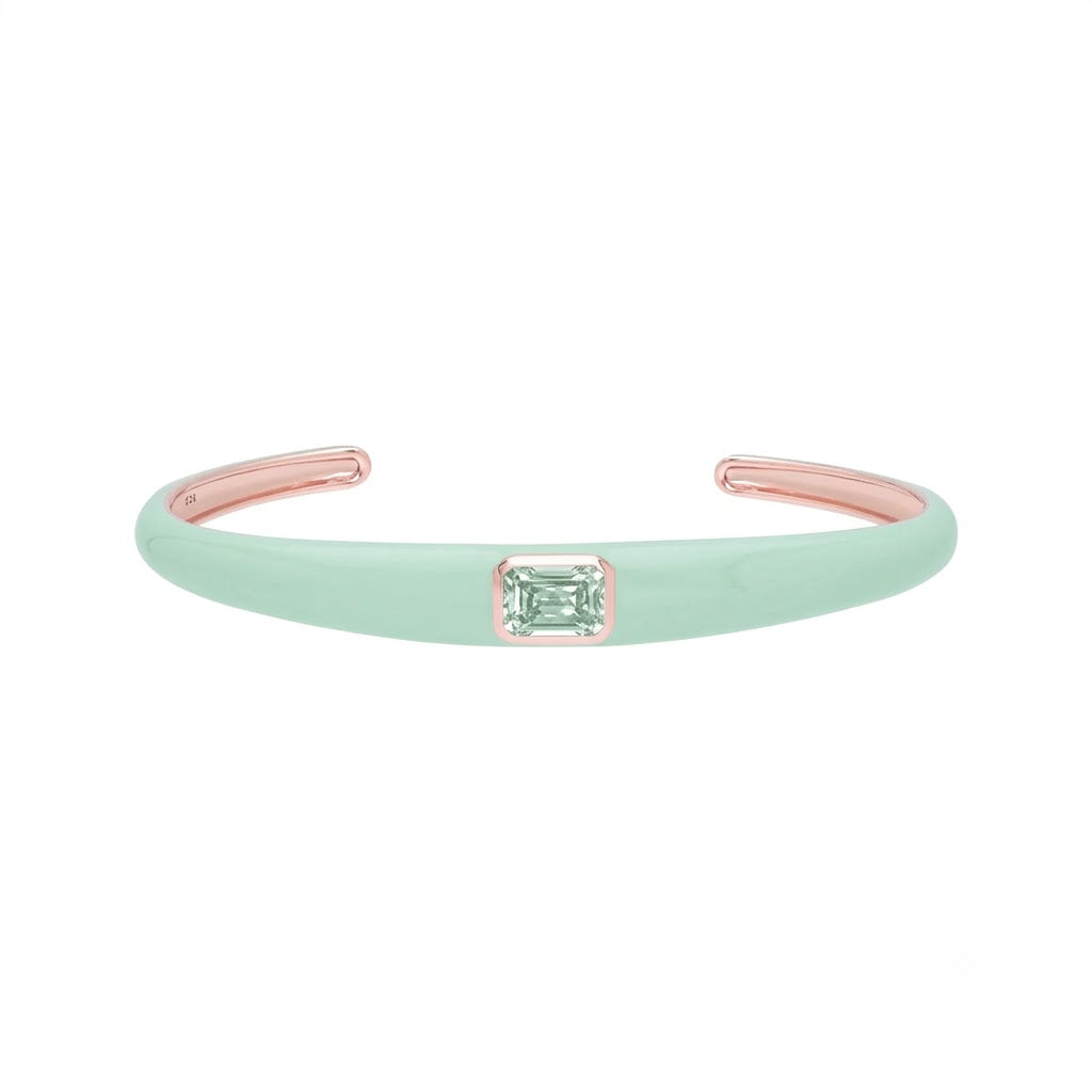 Aura Cuff  (Fuchsia Rectangle Edition)