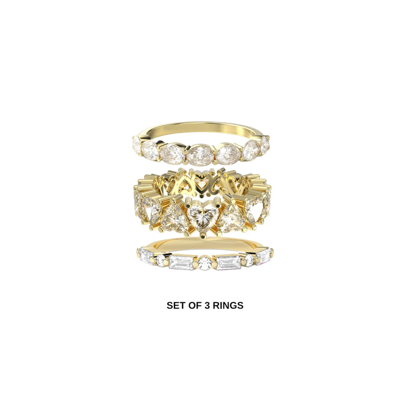 Eternal Trio Ring Set (GOLD)