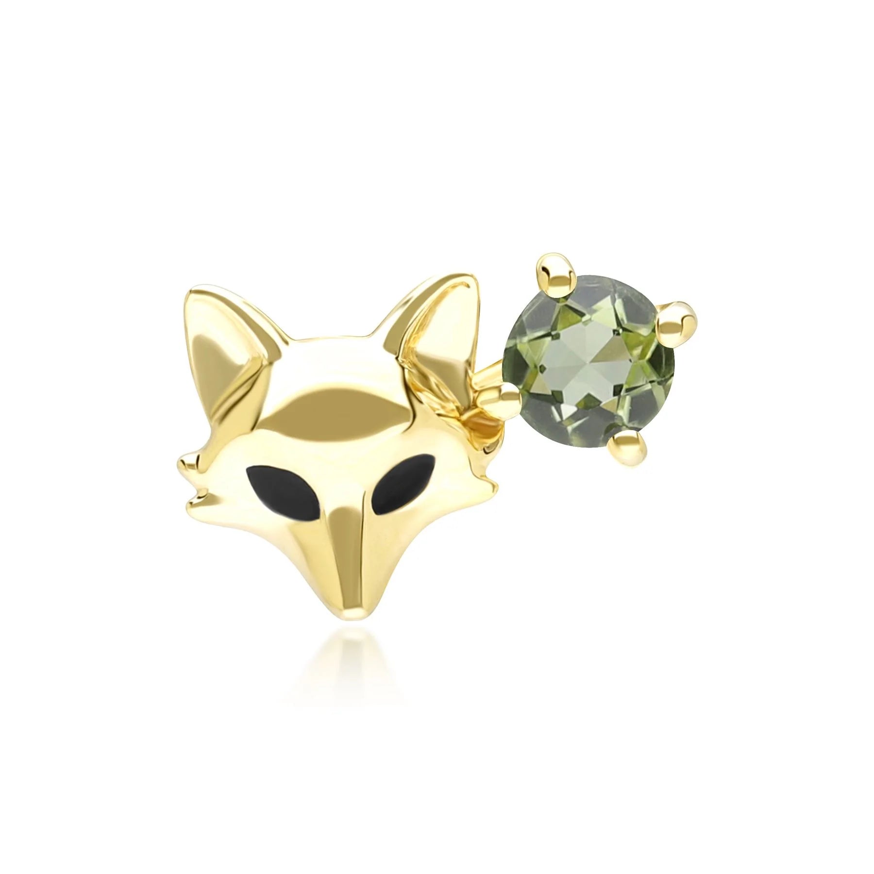 Lumina Fox Stud (Peridot Edition)