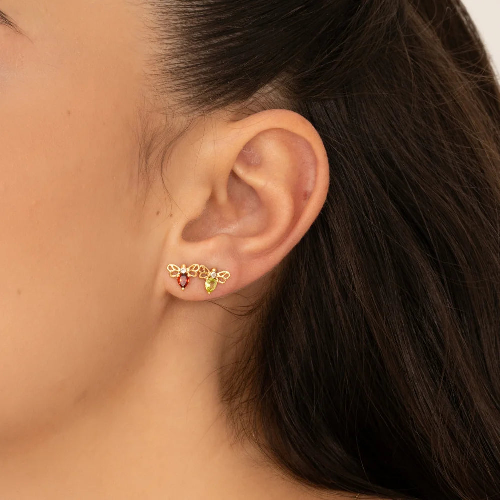 Lumina Butterfly Stud (Sky Edition)