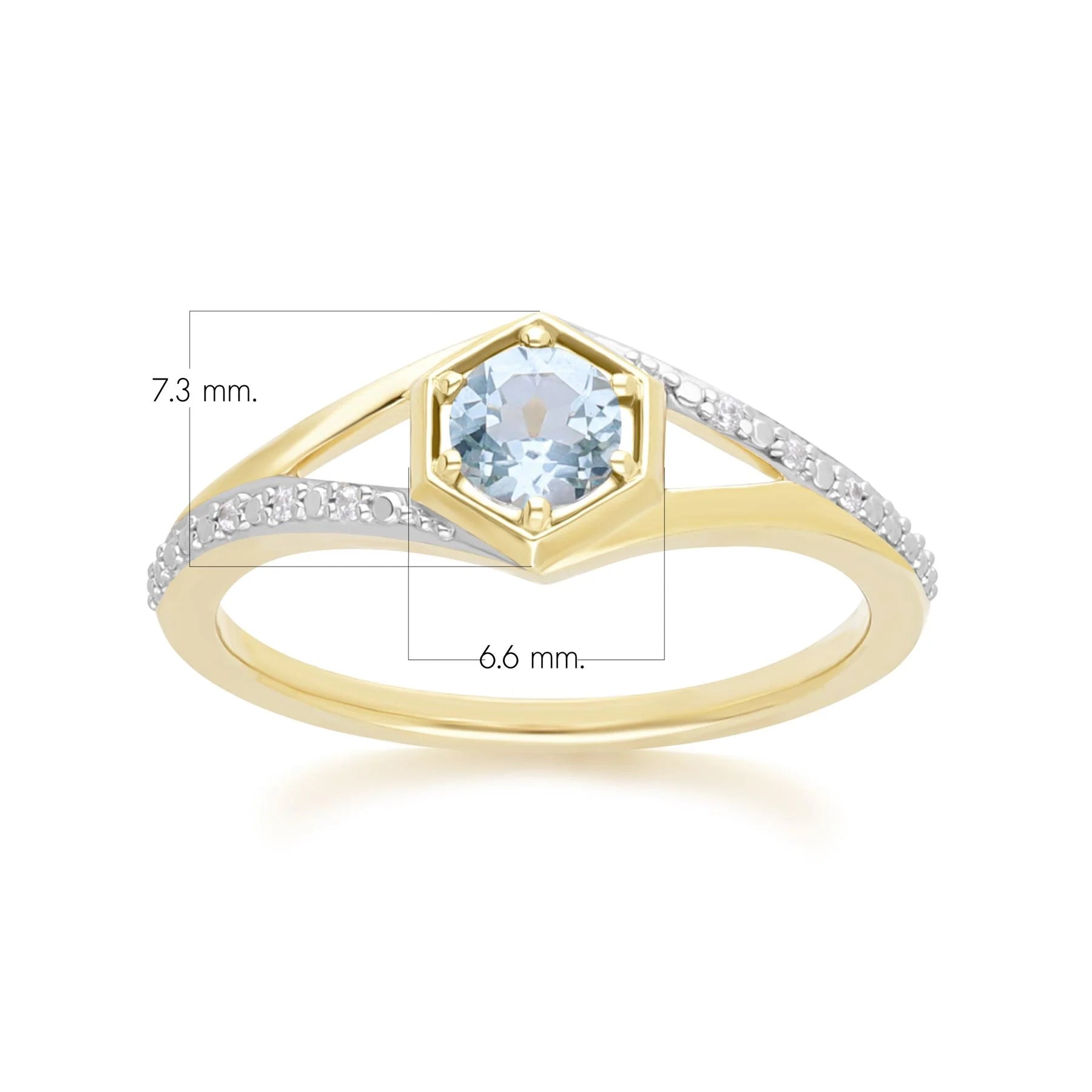 Apex Hexagon Ring (Olive Edition)
