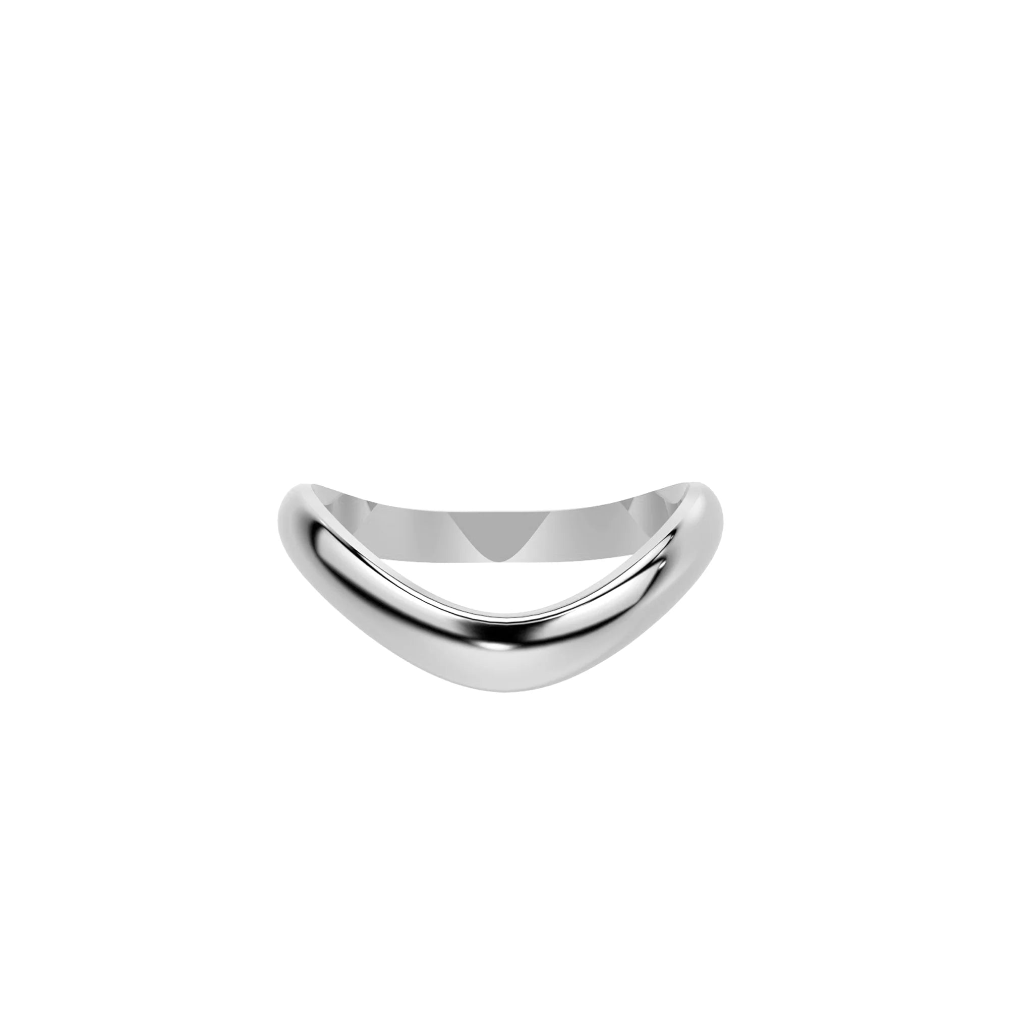 Liquid Tide Wave Ring (SILVER)