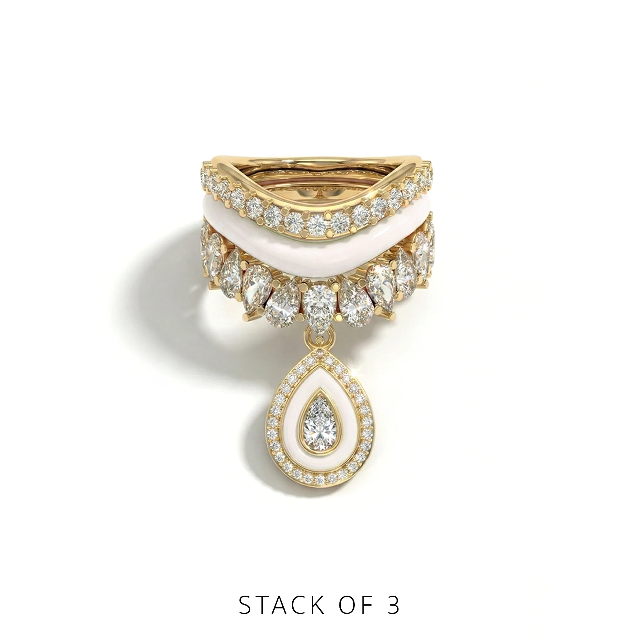 Varna-Volt Stacking Set (gold)