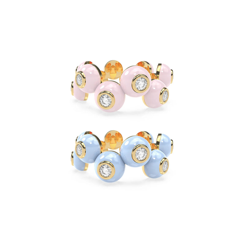 The Dopamine Overdose-Gold Ring set of 2