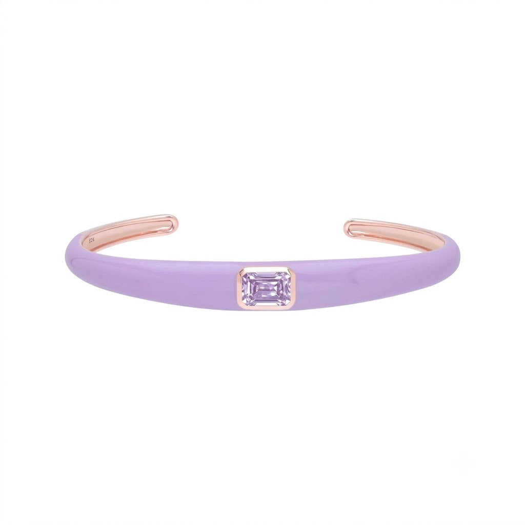 Aura Cuff  (Fuchsia Rectangle Edition)