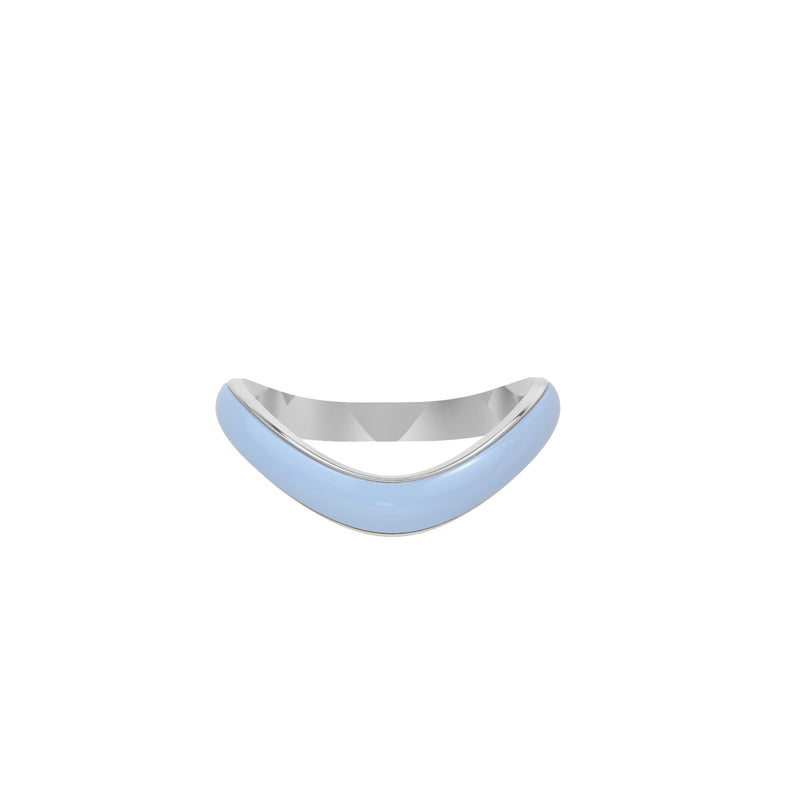 Liquid Tide Wave Ring