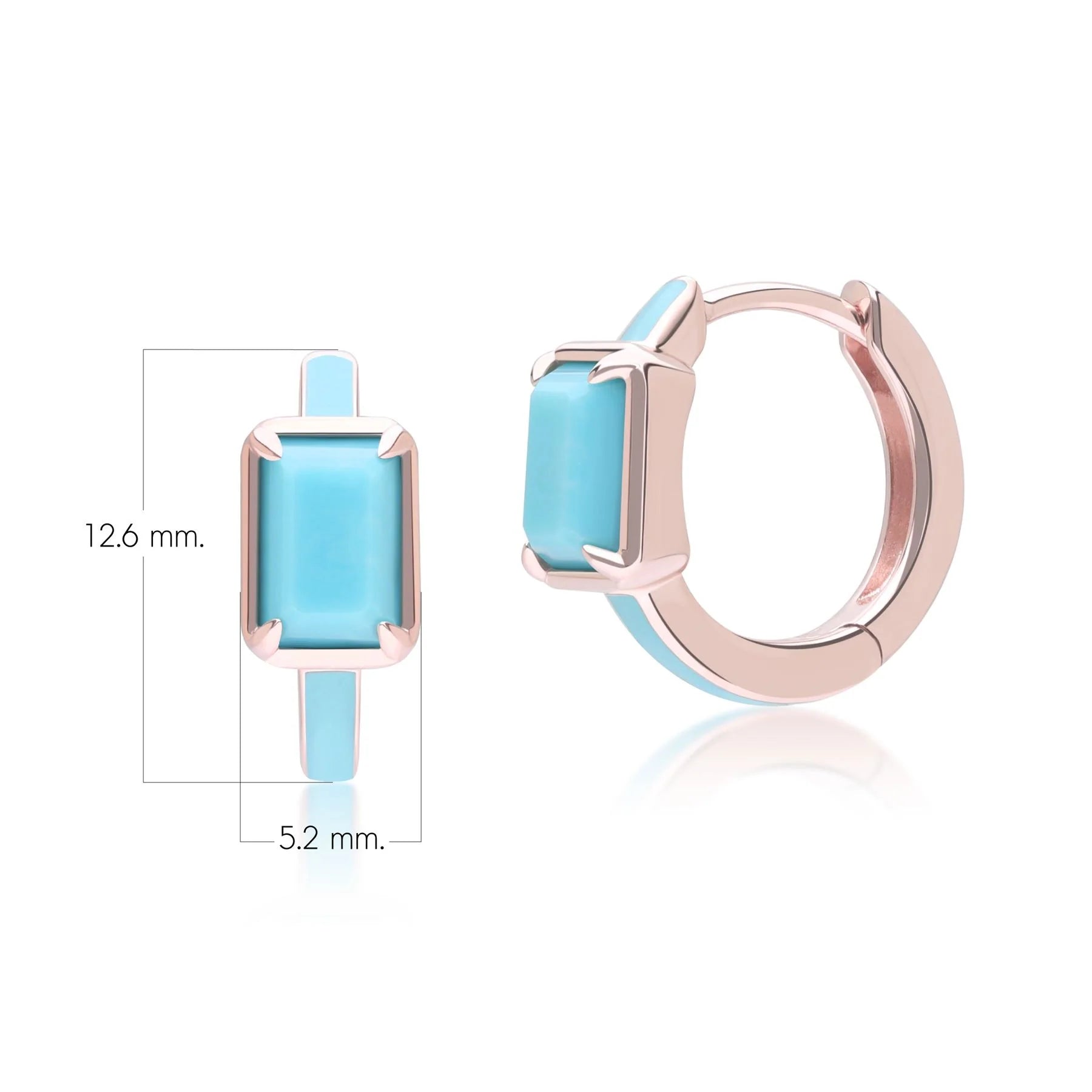 Chroma Huggie Earrings