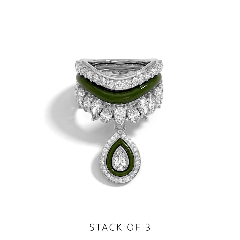 Varna-Volt Stacking Set (silver)