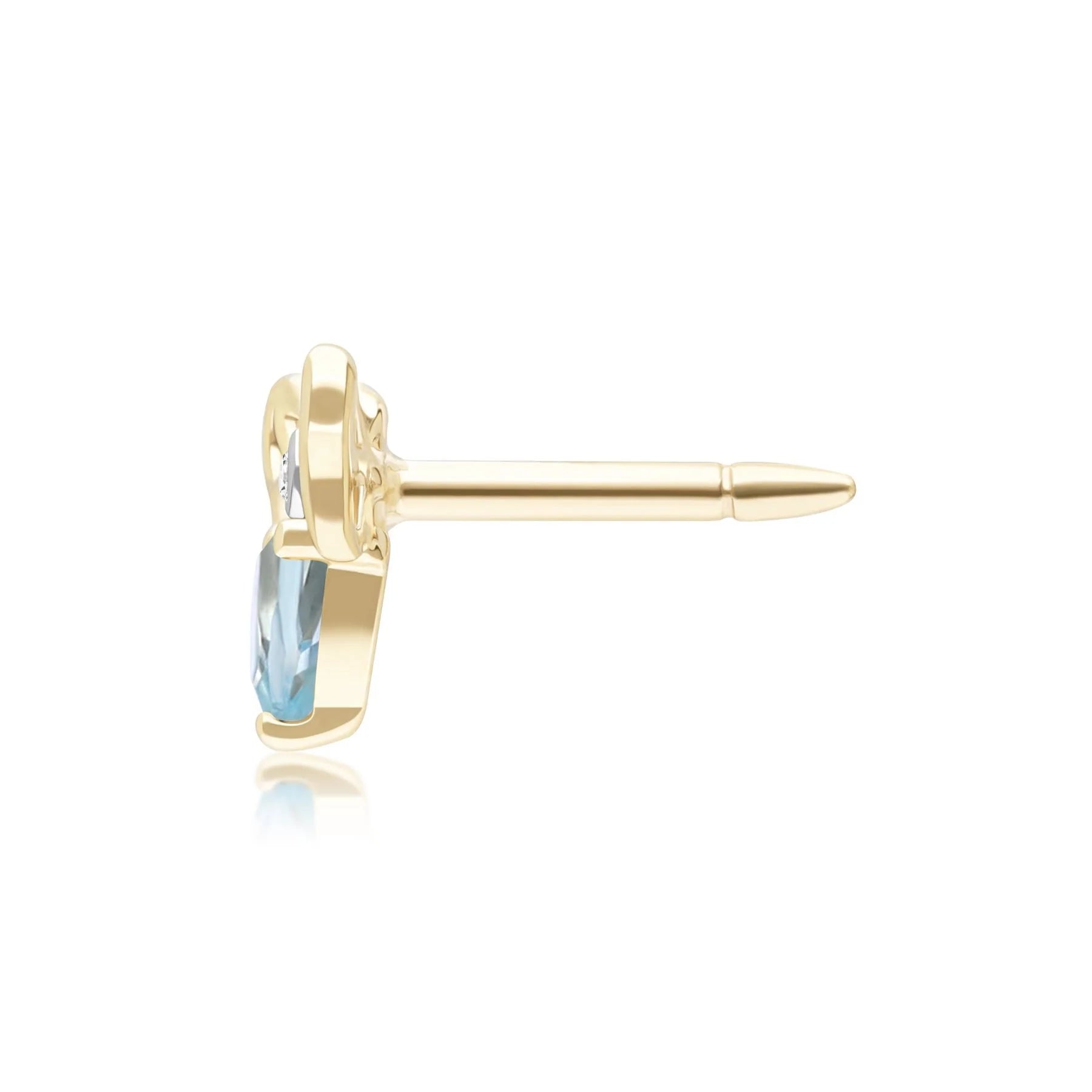 Lumina Butterfly Stud (Sky Edition)