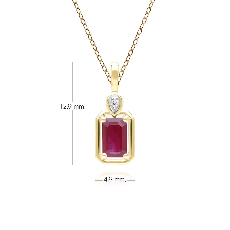 Lumina Oval Pendant (Emerald Edition)