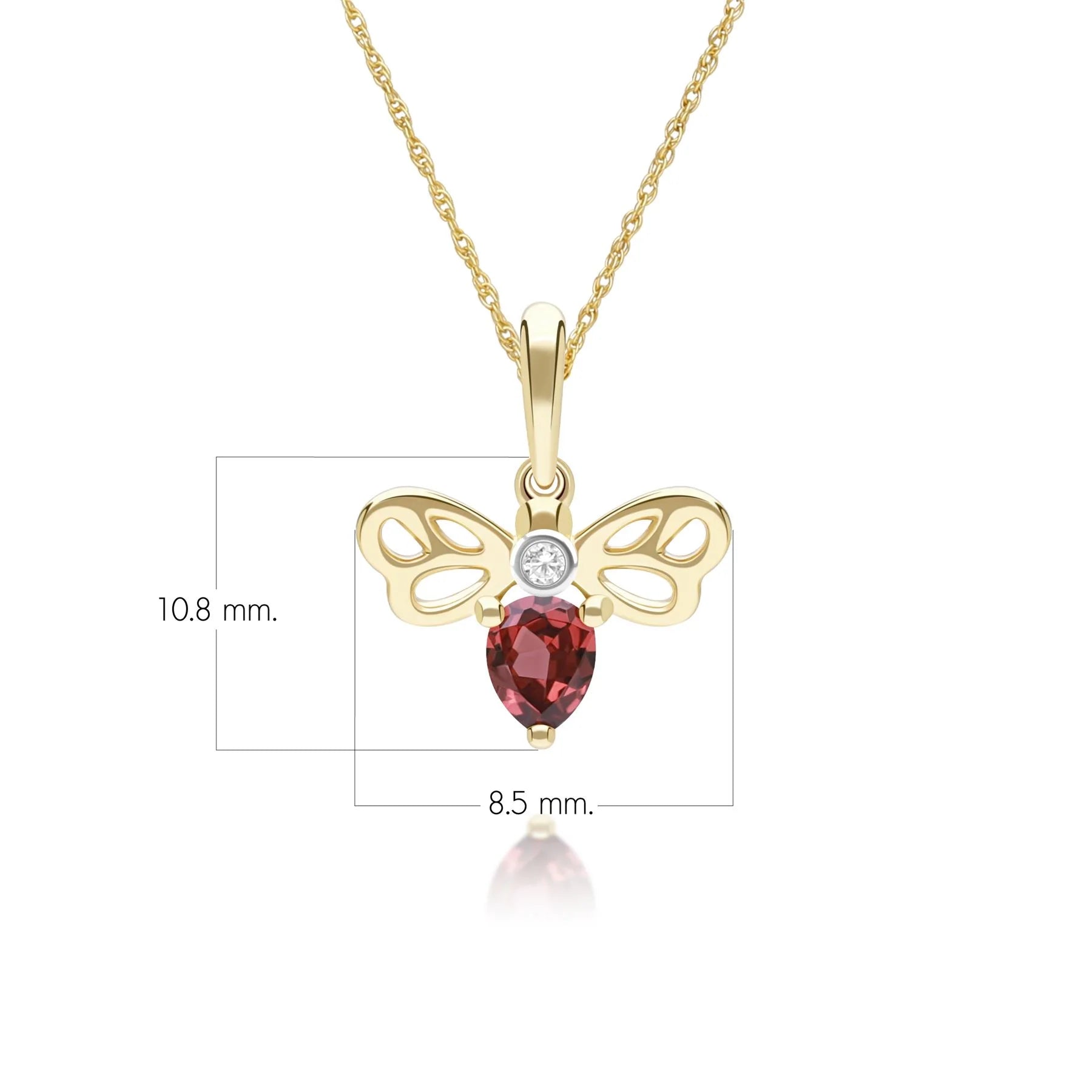 Lumina Butterfly Pendant (Amethyst Edition)