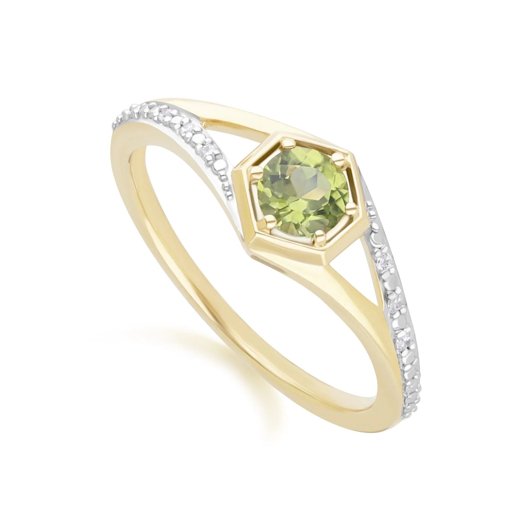 Apex Hexagon Ring (Amethyst Edition)
