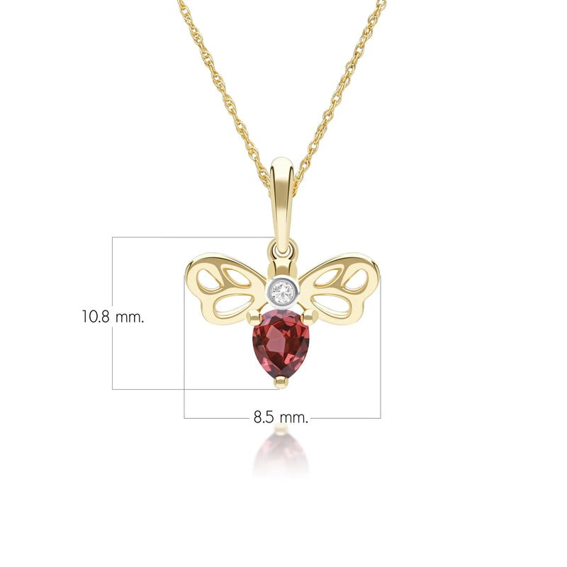 Lumina Butterfly Pendant (Olive Edition)