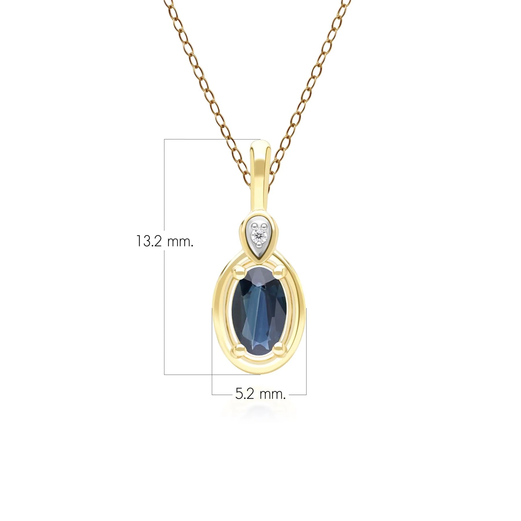 Lumina Oval Pendant (Emerald Edition)