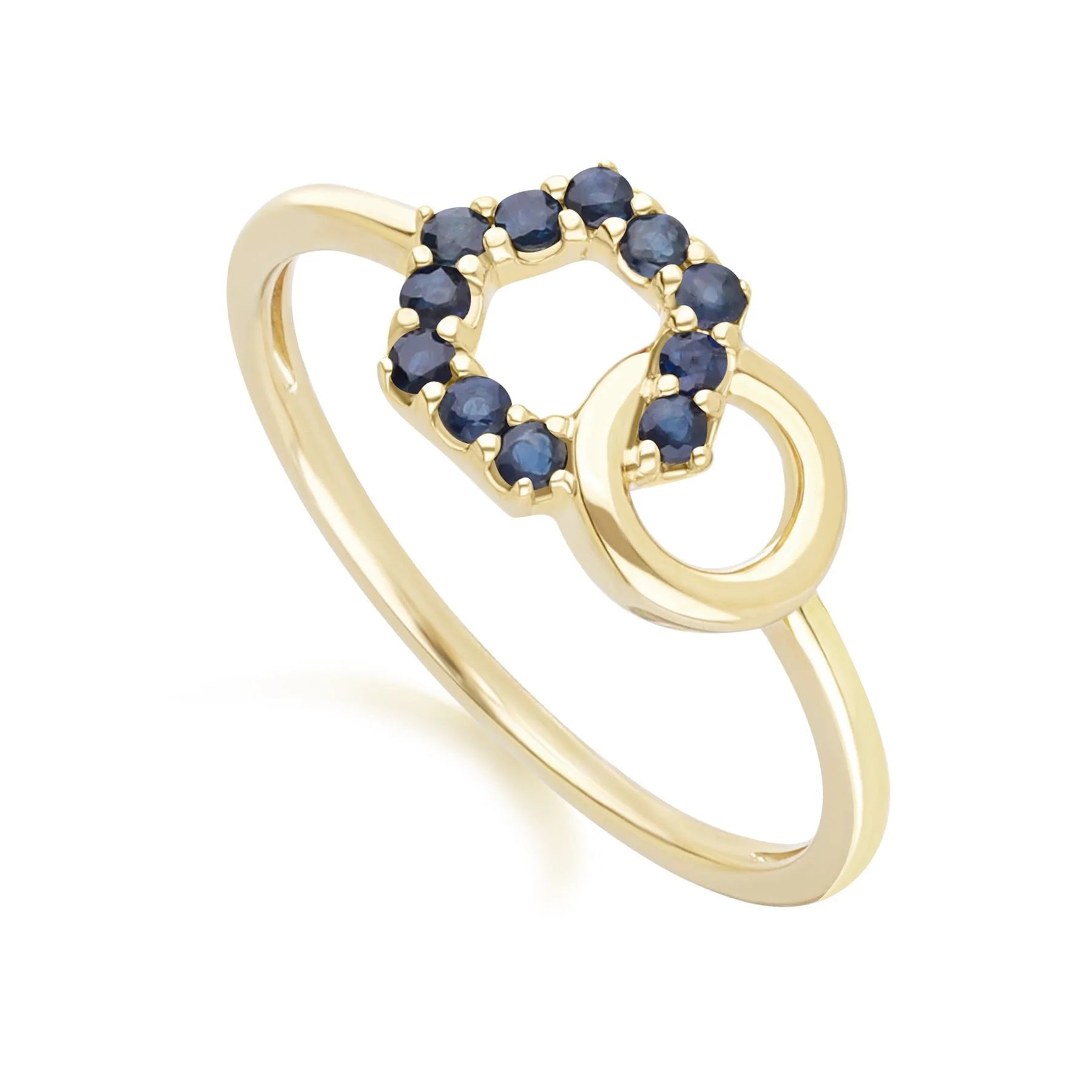 Apex Interlock Ring (Sapphire Edition)