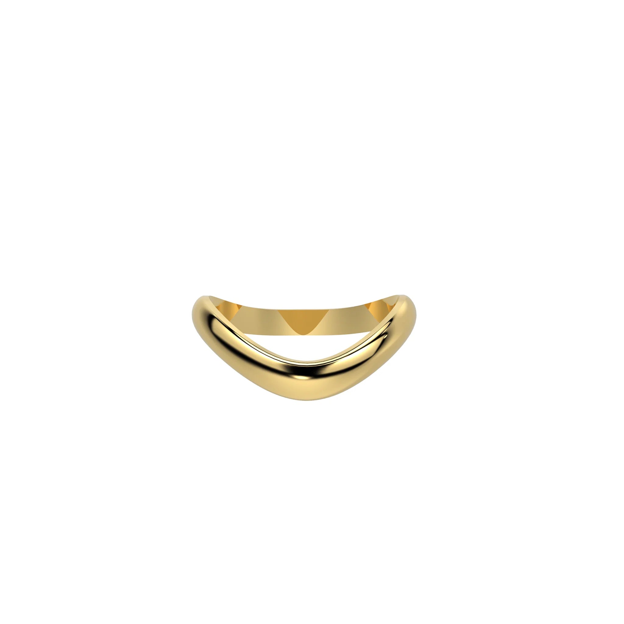 Liquid Tide Wave Ring (GOLD)