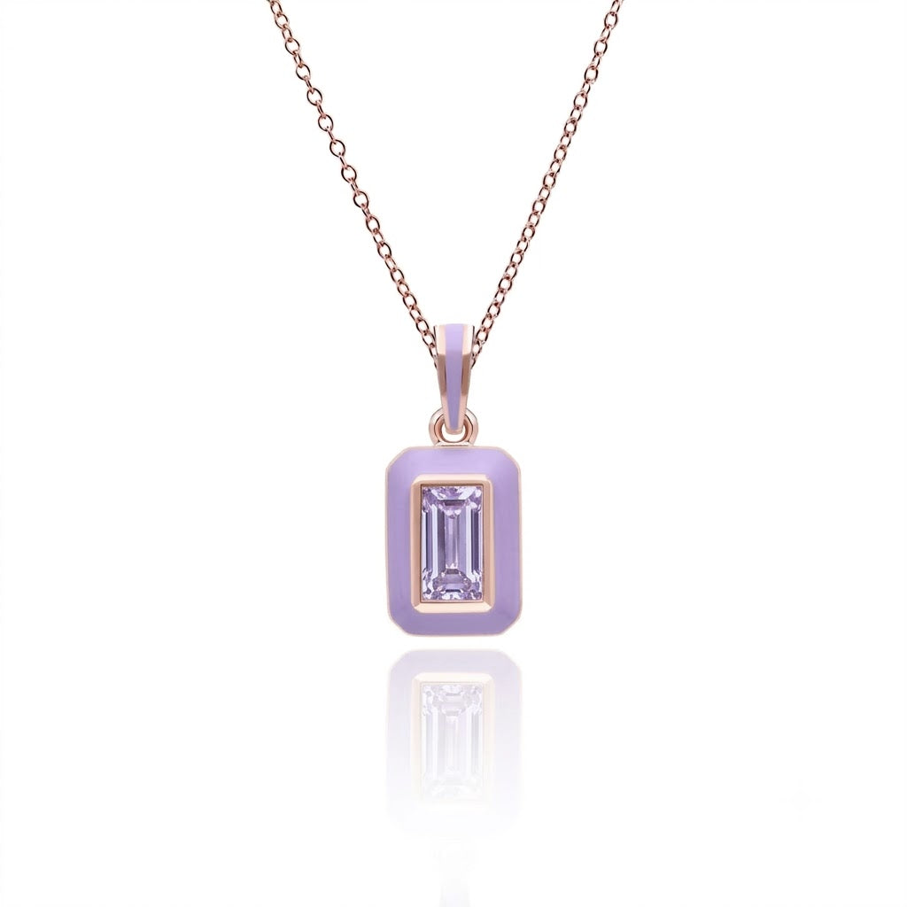 Chroma Baguette Pendant (Mint Green Edition)