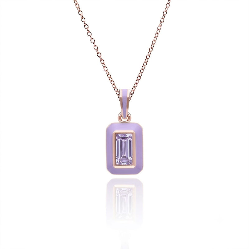 Chroma Baguette Pendant (Mint Green Edition)