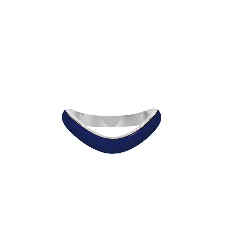 Liquid Tide Wave Ring
